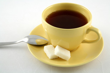 Yellow cup