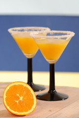 Tropical Orange Drinks