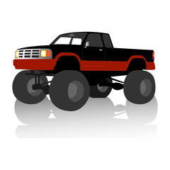 monster truck © V. Kudryashov