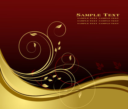 Floral background  vector