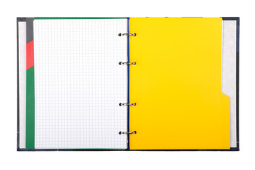 open notebook isolated  5