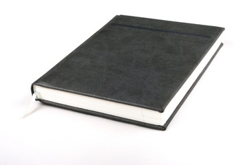 Grey leather book 1