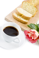 Poppy Seed Cake and Coffee