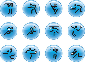 Set on sports subjects. Similar works are in my galleries