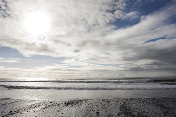 beach and sky