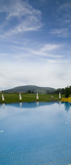 Fototapeta premium Empty Pool Portrait