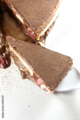 Chocolate cream cake