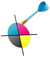 CMYK darts