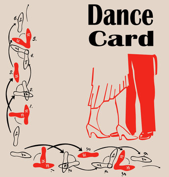 Dance Card Background