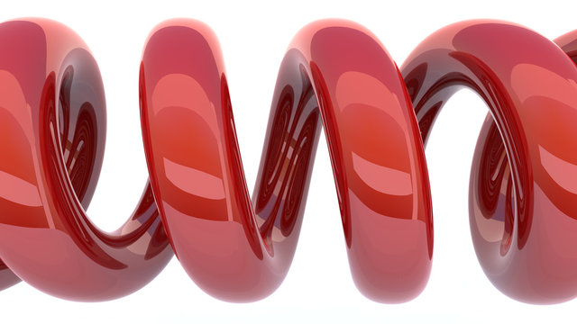 Fototapeta Red Spiral