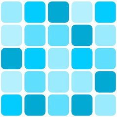 Blue Square Pattern