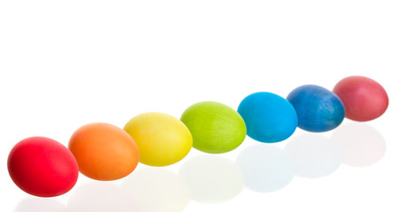 Rainbow Easter Eggs