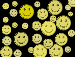 smileys jaunes