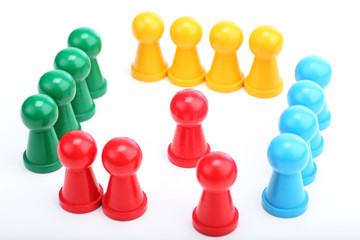 Spielfiguren Außgrenzung