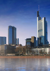 Obraz premium Frankfurt (Germany) - Skyline