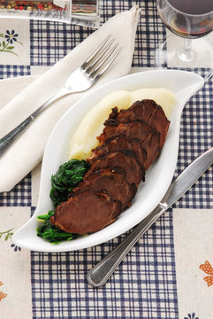 Lingua salmistrata - Secondi di carne del veneto