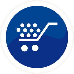 Web button - shopping cart