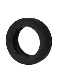 black car tyre