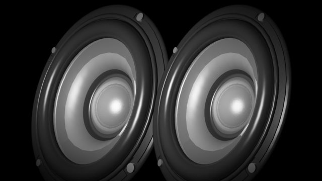 Loud speaker animation