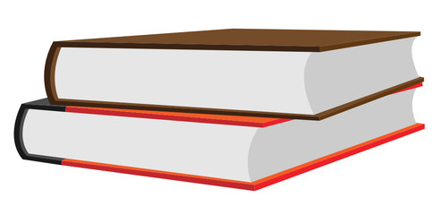 Stacked Books