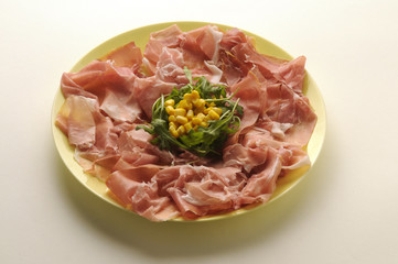 Piatto di prosciutto crudo di San Daniele - Friuli