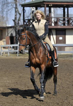 Equestrian sport: