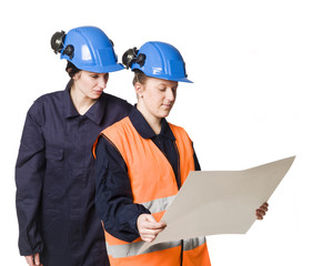 Female buildingconstructors