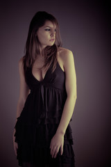 Naklejka premium Fashion Woman