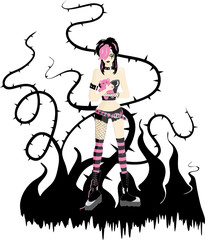 Emo girl