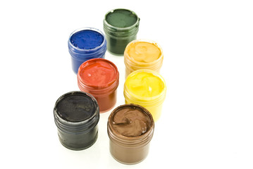 watercolor gouache paints set