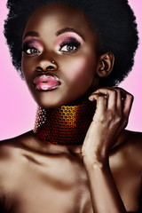 beautiful African woman