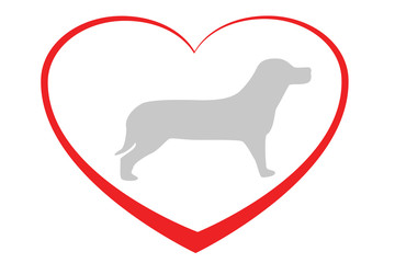 Herz für Hunde