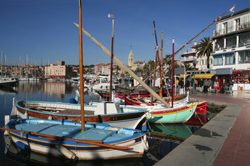 Fototapeta na wymiar Port méditerranéen