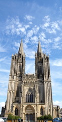 Fototapeta na wymiar Katedra w Coutances