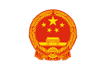 Fototapeta premium Insignia People's Republic of China