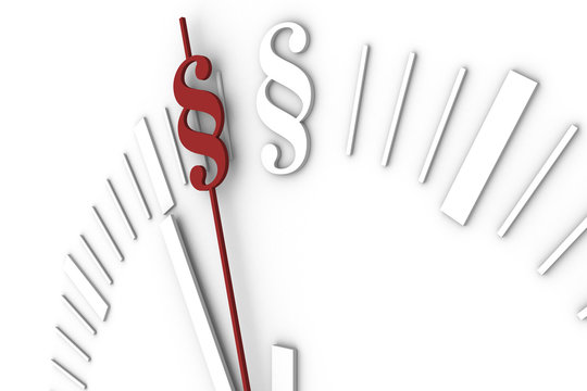 Paragraphen Uhr 2