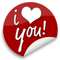 Button I love you