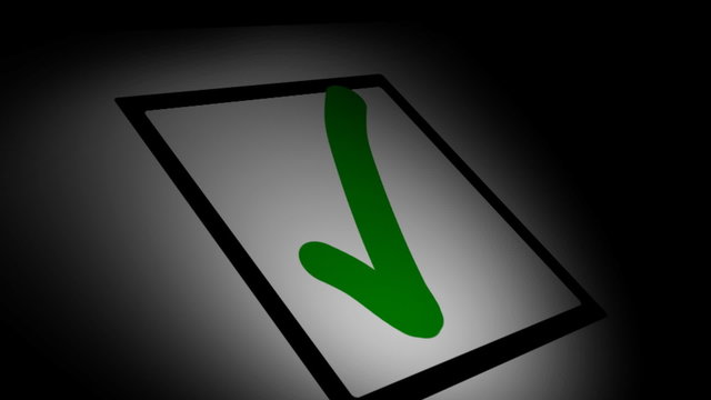Moving check marks