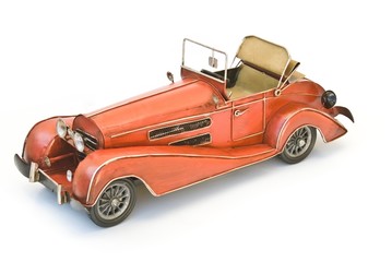 red oldtimer model