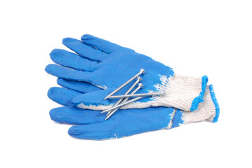 rękawice i gwoździe, gloves and nails