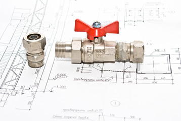 Drawing and various details for connection