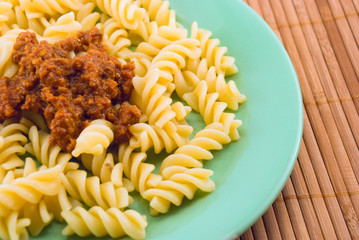 pasta with ground meat
