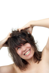 Fototapeta premium Dandruff