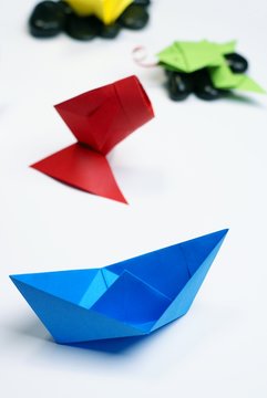 origami - bateau et autres