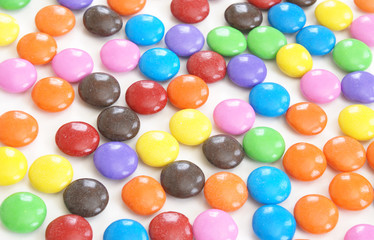 Coated Candy Background