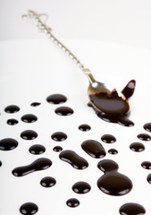 liquid dark chocolate