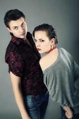 Fototapeta premium casual couple