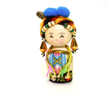 The Chinese souvenir dolls