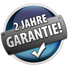 Button 2 Jahre Garantie