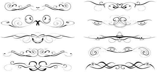 Set of patterns for design